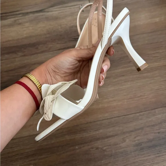 A New Day Cream Floral Heels - Picture 5 of 7